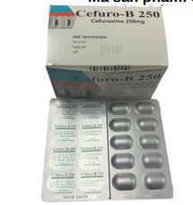 Thuốc Cefuro-B 250 điều trị nhiễm khuẩn
