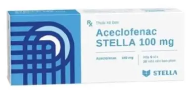 Thuốc Aceclofenac Stella 100mg giảm đau và kháng viêm trong bệnh viêm xương khớp