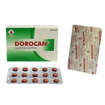 Thuốc Dorocan 40mg Domesco điều trị rối loạn chú ý và trí nhớ (2 vỉ x 15 viên)
