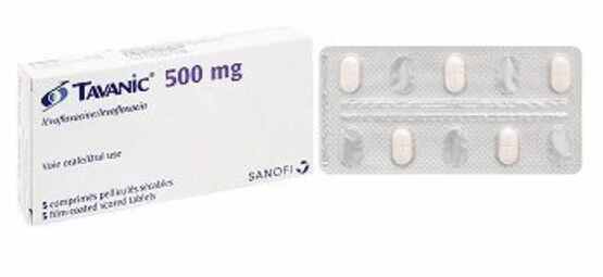 Tavanic Levofloxacin 500mg Sanofi (H/5v)