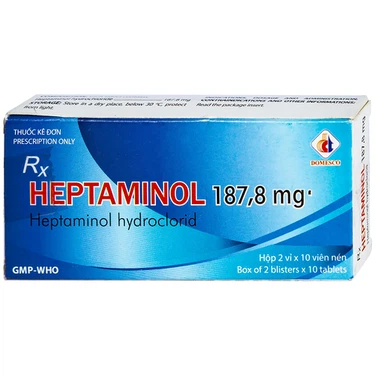 Heptaminol 187.8mg Domesco (H/20v)