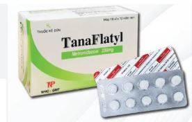 TanaFlatyl 250mg trị nhiễm khuẩn (hộp 10 vỉ x 10 viên)