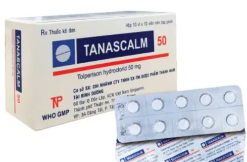 Thuốc Tanascalm 50 - Hộp 100 viên - Thành Nam điều trị một số triệu chứng cứng cơ