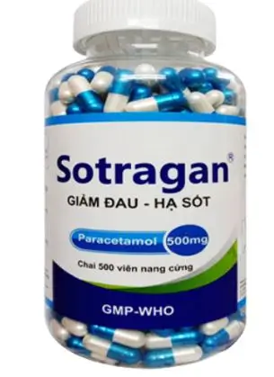 Thuốc Sotragan 500 xanh – Chai 500 viên – S.pharma