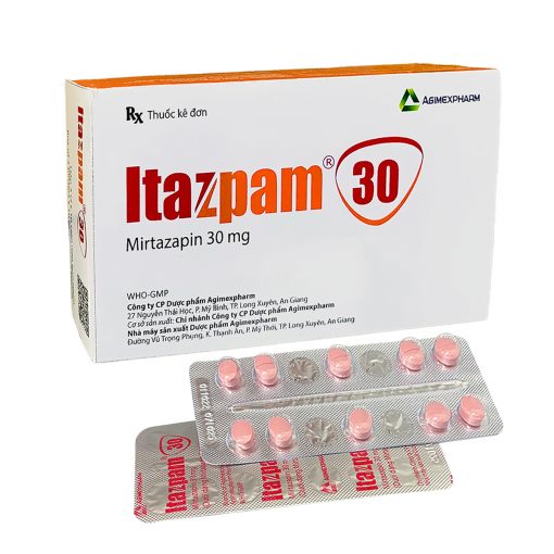 Itazpam 30 – Hộp 30 viên – Agimexpharm