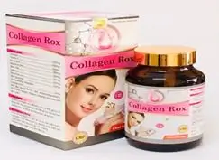 Hỗ trợ hạn chế lão hóa da Collagen Rox hộp 1 lọ 60 viên