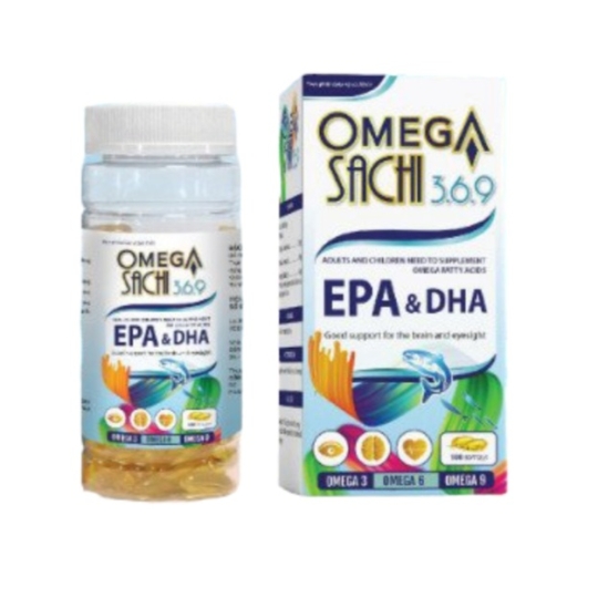 OMEGA SACHI 369 (100 viên/lọ/hộp)