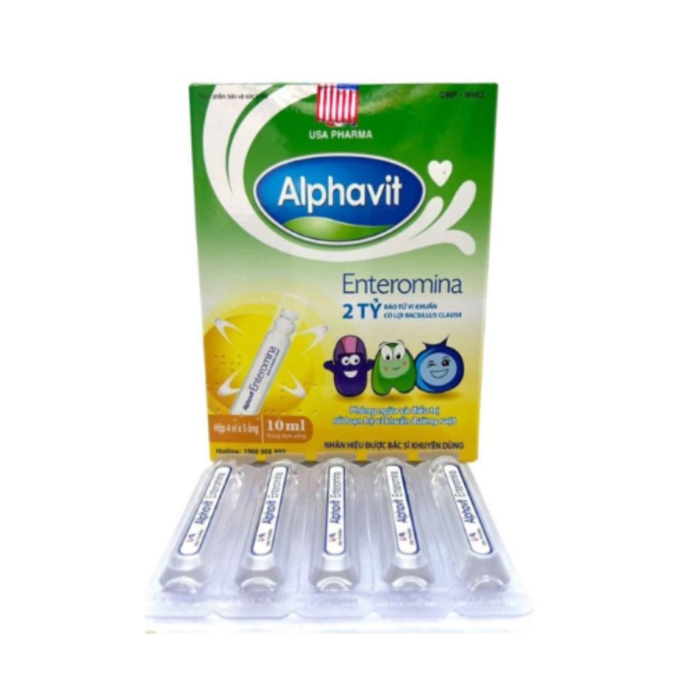 ALPHAVIT ENTEROMINA (5 ống/vỉ x 4 vỉ/hộp) – 01