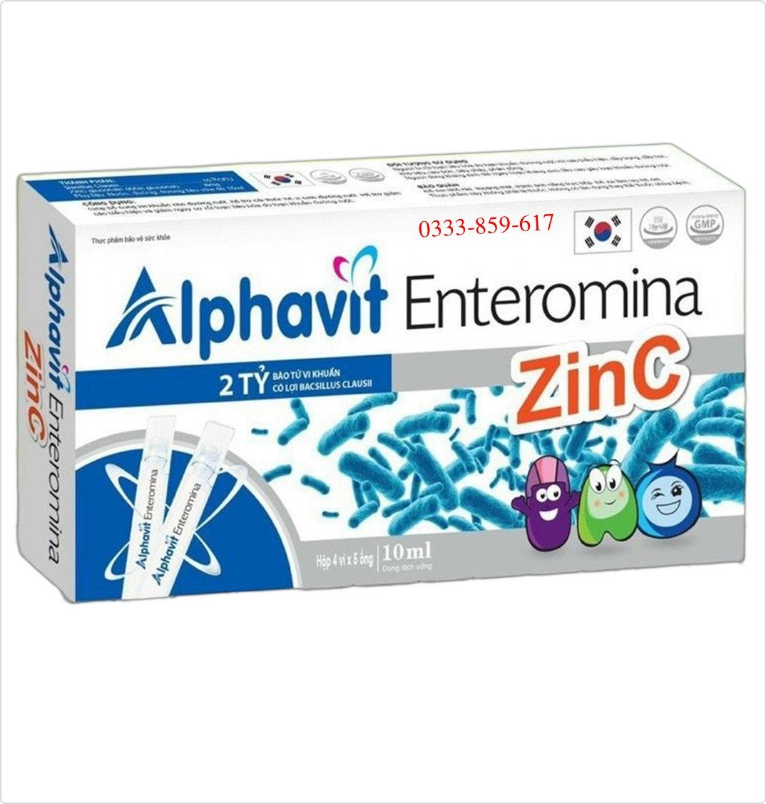 ALPHAVIT ENTEROMINA (5 ống/vỉ x 4 vỉ/hộp) – 02