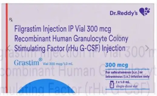GRASTIM Filgrastim 300_1x1ml_tăng số lượng bạch cầu Phòng ngừa nhiễm trùng sau hóa trị