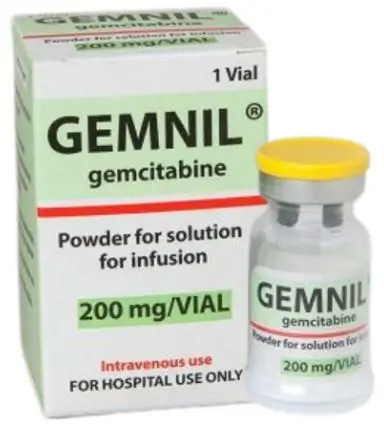 Thuốc Gemnil 200mg/vial điều trị ung thư