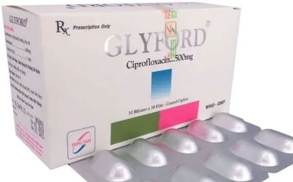 Thuốc kháng sinh Glyford 500mg