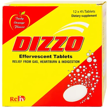Dizzo effervescent tablets reliv (h/48v)