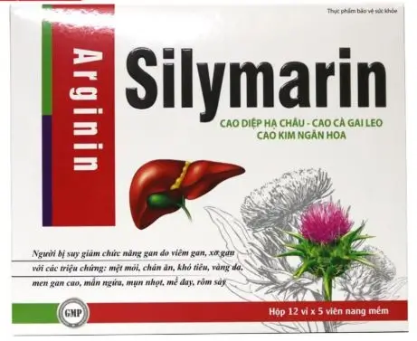 Viên uống Silymarin Arginin Mediusa hỗ trợ điều trợ các bệnh về gan