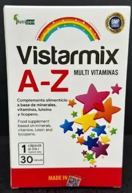 Vistarmix Multivitamin A-Z Nutrisain 3 vỉ x 10 viên – Hỗ trợ tăng cường sức khoẻ