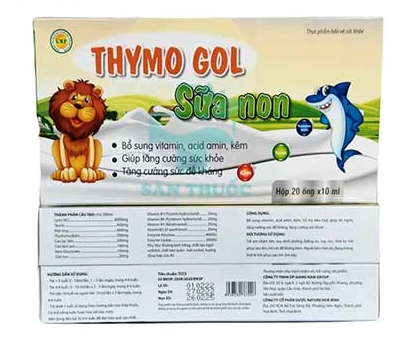 Thymo Gol Sữa non Giang Nam Group - Hỗ trợ ăn ngon, tăng đề kháng