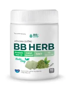 Viên sữa ăn liền BB HERB vị Matcha