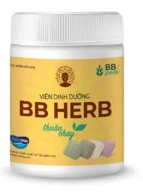 Viên sữa ăn liền BB HERB Phật Giáo (4 vị)