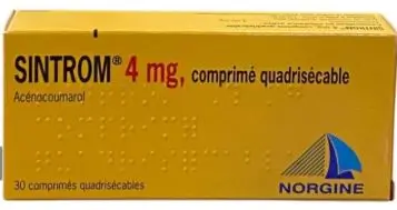 Thuốc Sintrom 4mg điều trị và phòng ngừa huyết khối nghẽn mạch