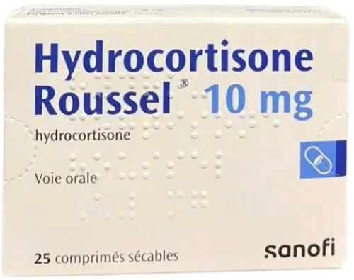 Thuốc Hydrocortisone Roussel 10mg  điều trị thay thế trong các trường hợp suy thượng thận giảm