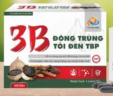 ĐÔNG TRÙNG TỎI ĐEN TBP
