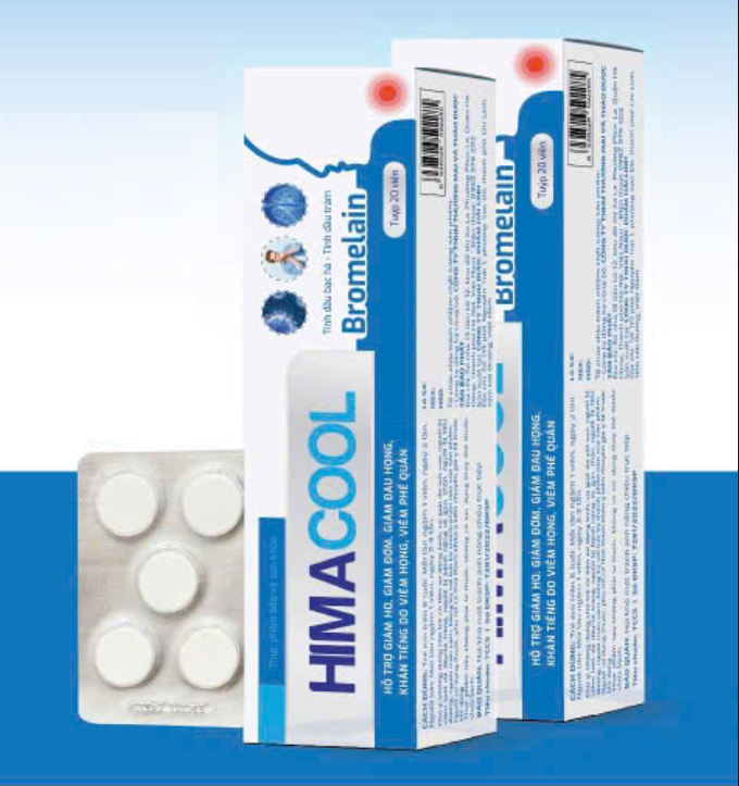HIMACOOL - HỖ TRỢ GIẢM HO, GIẢM ĐỜM, GIẢM ĐAU HỌNG