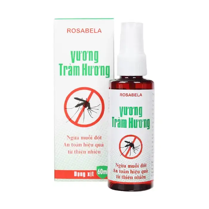 Thuốc Vương Tràm Hương Rosabela 60ml xịt chống muỗi