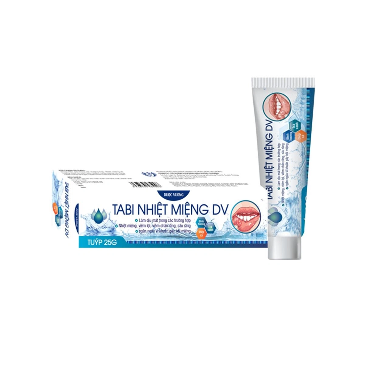 Tabi Nhiệt Miệng giúp làm giảm nhiệt miệng, nứt nẻ môi, giảm hôi miệng, viêm nhiễm răng miệng, sâu răng
