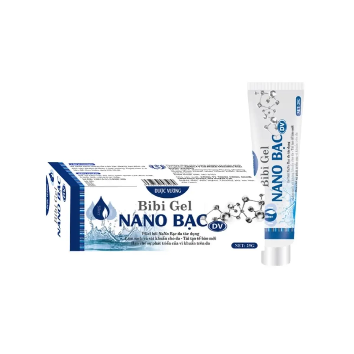 Bibi Gel Nano Bạc có tác dụng kháng khuẩn, kháng nấm và kháng virus