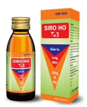 Siro ho TW3 giúp giảm ho, long đờm, chống dị ứng (60ml)