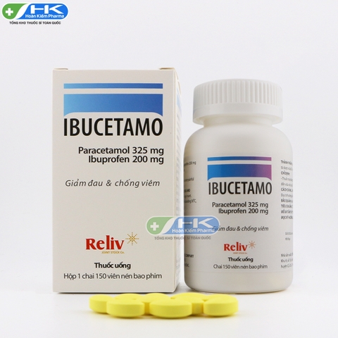 Ibucetamo BV Pharma (150 viên) - Thuốc giảm đau hiệu quả