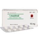 Amedred Methyl Prednisolon 16mg Chống Viêm, Kháng Dị Ứng – Hộp 3 vỉ x 10 viên nén – DonaiPharm