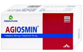 Thuốc Agiosmin Agimexpharm điều trị suy tĩnh mạch mạn tính (4 vỉ x 15 viên)