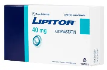 Thuốc Lipitor 40mg Pfizer hỗ trợ cho chế độ ăn kiêng trong điều trị cho các bệnh nhân bị tăng cholesterol