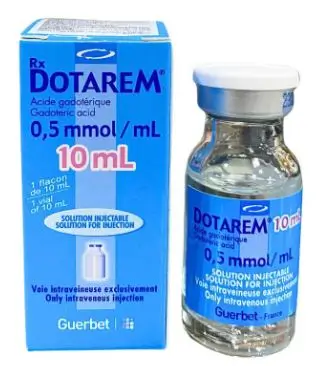 Dotarem  để chẩn đoán các bệnh lý liên quan đến não