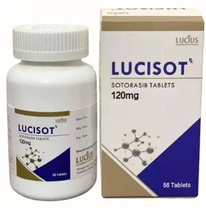Thuốc Lucisot 120mg để điều trị cho bệnh nhân bị ung thư phổi