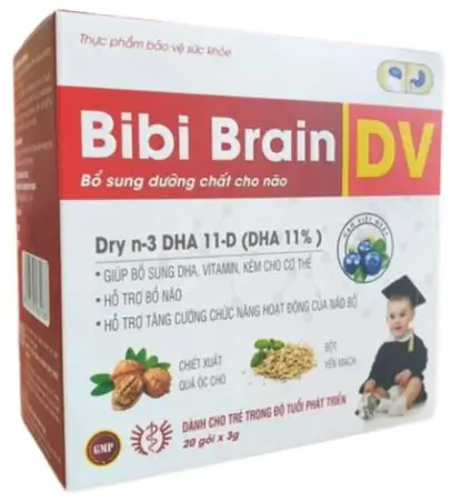 Viên uống Bibi Brain DV – Bổ sung dưỡng chất cho não, giảm căng thẳng