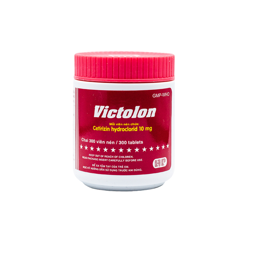 Victolon -  Chai 300 viên nén - DonaiPharm giảm hắt hơi chảy nước mũi