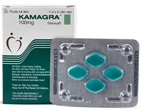 Thuốc Kamagra 100mg điều trị cương dương