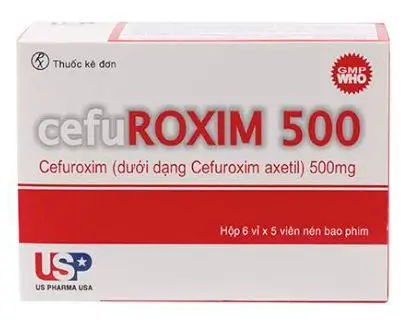 Thuốc Cefuroxim 500 điều trị nhiễm khuẩn