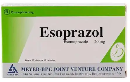 Thuốc Esoprazol điều trị trào ngược dạ dày
