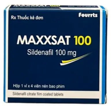 Thuốc Maxxsat 100 điều trị rối loạn cương dương