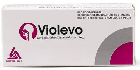 Thuốc Violevo điều trị các bệnh lý dị ứng như viêm mũi dị ứng