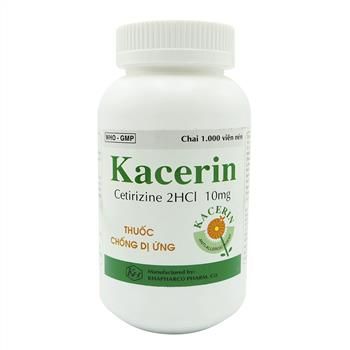 Kacerin - Chai 1000 viên nén - KhaPharco Pharm
