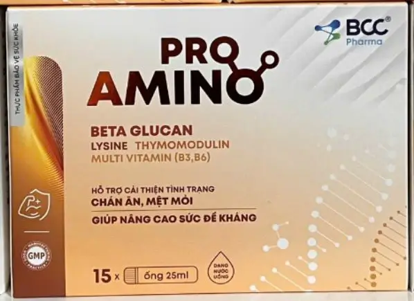 Đạm thuỷ phân PRO AMINO dùng cho người sau phẫu thuật, mổ xẻ, hoá trị, xạ trị vì ung thư