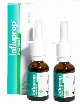Dung dịch xịt mũi Influprop Spray Nasal 30ml Erbozeta thông xoang, hỗ trợ điều trị viêm xoang cấp và mạn tính