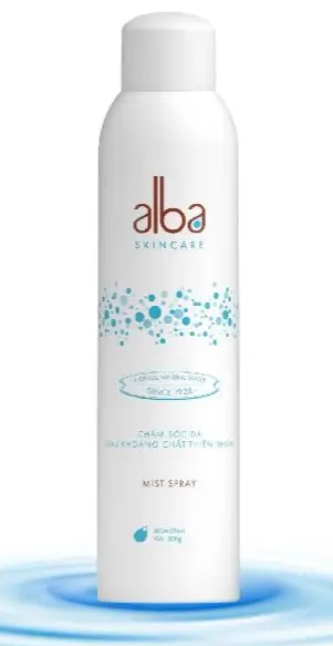 Xịt khoáng Alba Skin Care chống lão hóa dưỡng ẩm dành cho da khô 300ml