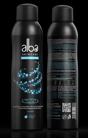 Xịt Khoáng Dành Cho Nam ALBA SKINCARE MEN’S ESSENTIALS 200ml