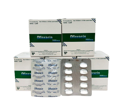 Ofloxacin 200mg - điều trị nhiễm khuẩn - DP thành nam (h/100v)