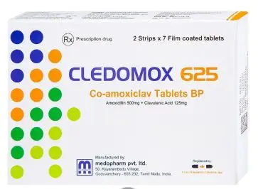 Thuốc Cledomox 625 Tenamyd điều trị các trường hợp nhiễm khuẩn